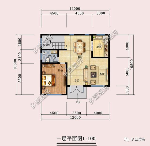 簡易二層房戶型設計方案圖，建一棟漂亮的二層別墅