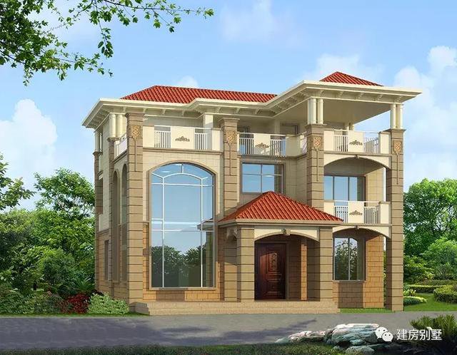 美觀抗震性強的兩棟自建房，都是最受喜歡的歐式風格設計