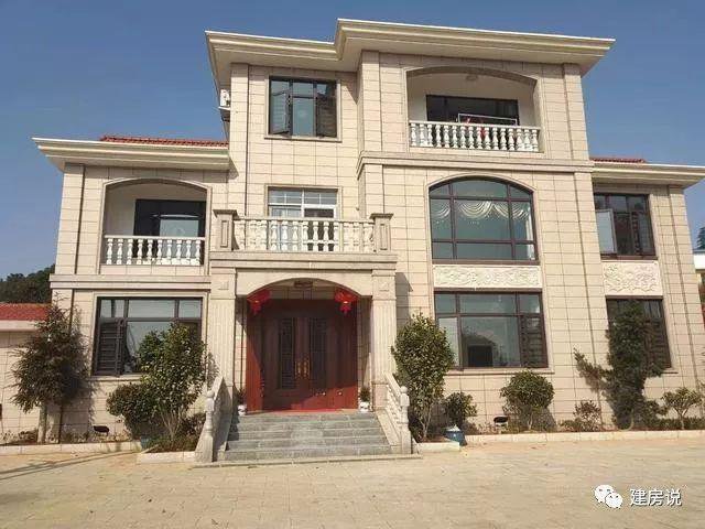 幾十棟漂亮鄉村別墅實景照片圖，一棟比一棟漂亮