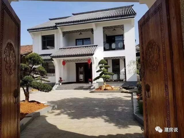 幾十棟漂亮鄉村別墅實景照片圖，一棟比一棟漂亮