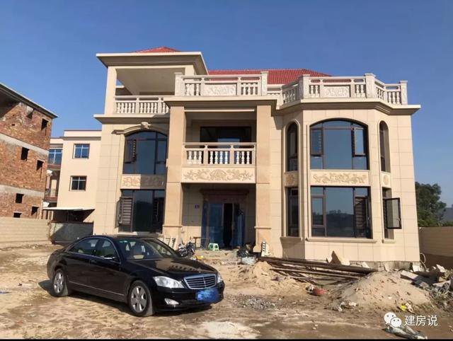 幾十棟漂亮鄉村別墅實景照片圖，一棟比一棟漂亮