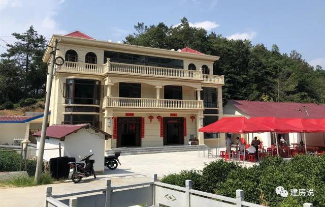 幾十棟漂亮鄉村別墅實景照片圖，一棟比一棟漂亮