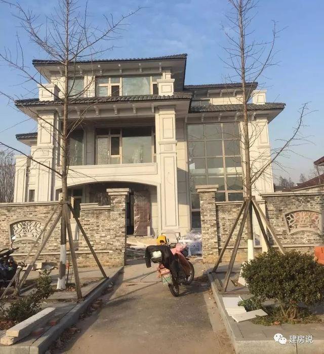 幾十棟漂亮鄉村別墅實景照片圖，一棟比一棟漂亮