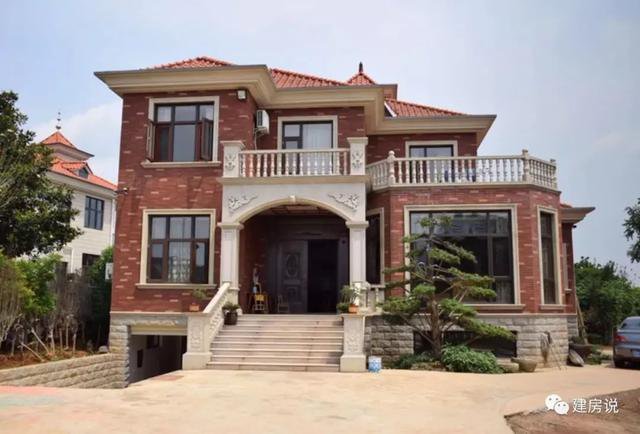 幾十棟漂亮鄉村別墅實景照片圖，一棟比一棟漂亮