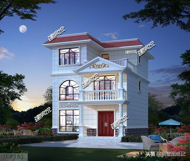 10款適合小宅基地建房的自建房圖片，小宅基地也能建好看的房