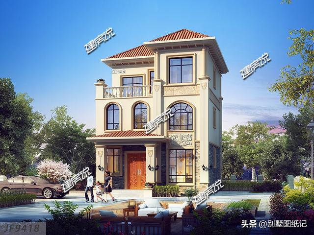 10款適合小宅基地建房的自建房圖片，小宅基地也能建好看的房