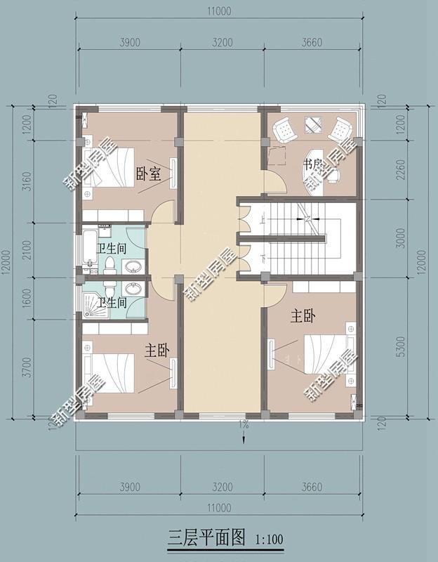造價20萬起5套自建房戶型圖，這才是農村住宅應該的樣子