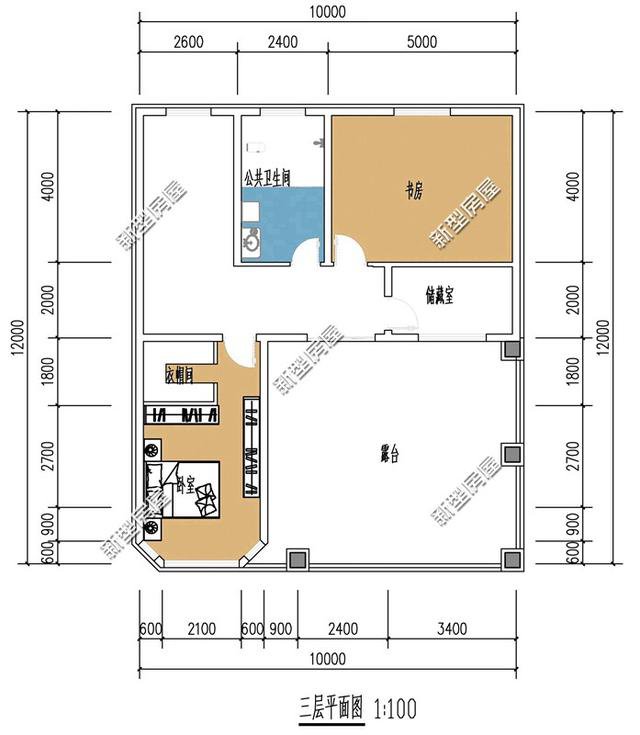 造價20萬起5套自建房戶型圖，這才是農村住宅應該的樣子