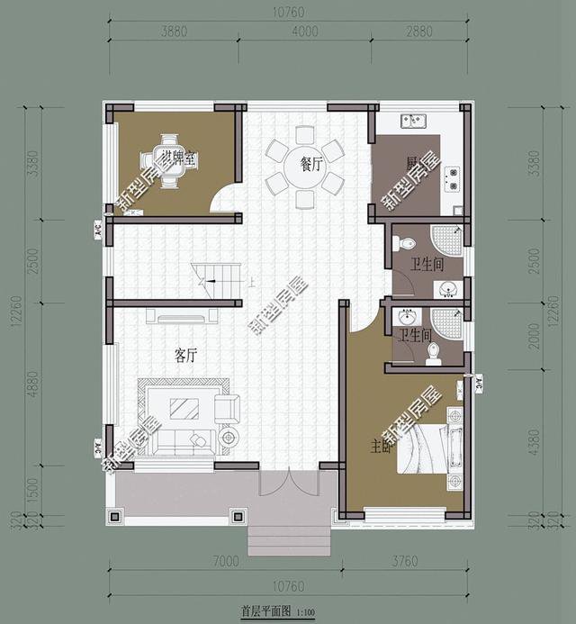 造價20萬起5套自建房戶型圖，這才是農村住宅應該的樣子