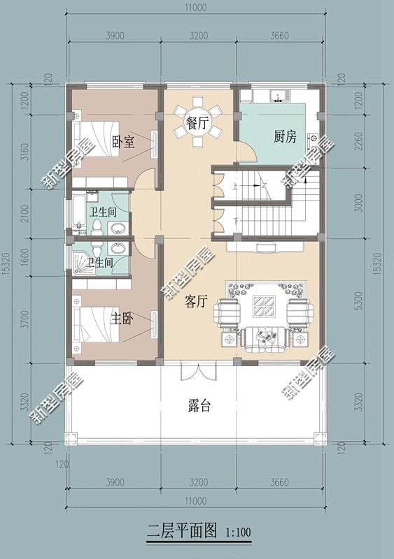 造價20萬起5套自建房戶型圖，這才是農村住宅應該的樣子