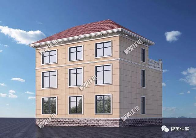 造價30-40萬的歐式二層半別墅方案設計圖，都是很流行的戶型