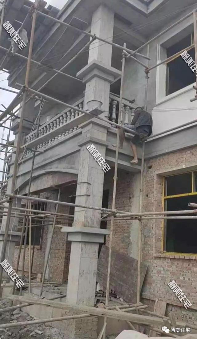 占地120平簡約普通二層自建房子設計圖，30萬內，完工圖更漂亮