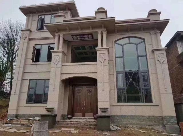 13套湖南豪華歐式農村別墅完工圖，PK下哪套更好看