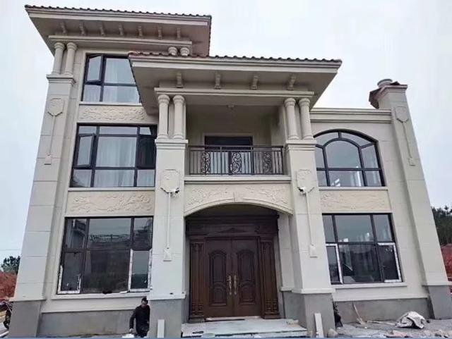 13套湖南豪華歐式農村別墅完工圖，PK下哪套更好看