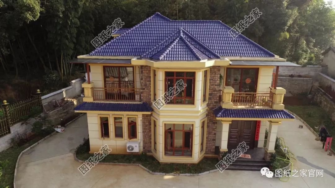 建面寬12米二層小別墅實拍，戶型好，外觀好，年輕人的最愛！