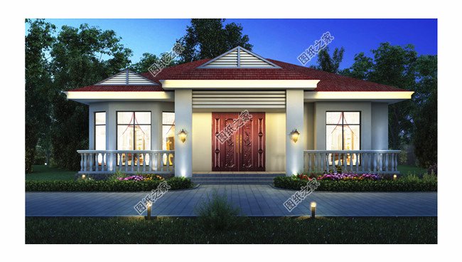 6款農(nóng)村蓋一層平房的設計圖，10萬元就能建起來