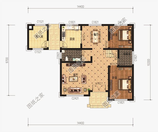 2026最火的二層農村別墅戶型設計圖，大家都要收藏了準備建！