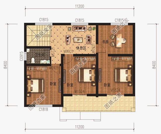 2026最火的二層農村別墅戶型設計圖，大家都要收藏了準備建！