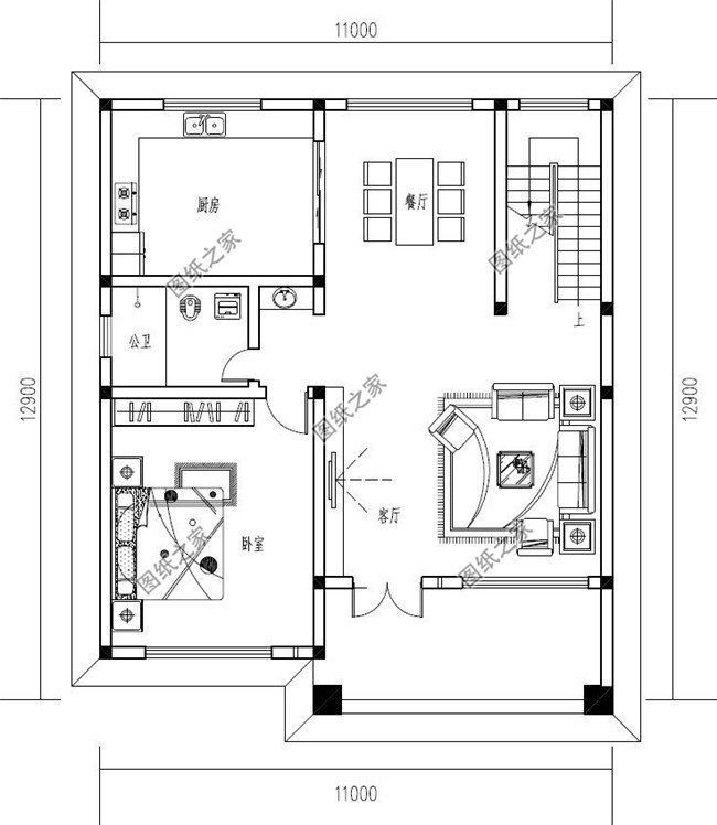 良心推薦，20款經(jīng)濟(jì)型農(nóng)村別墅圖紙，造價(jià)25萬(wàn)內(nèi)