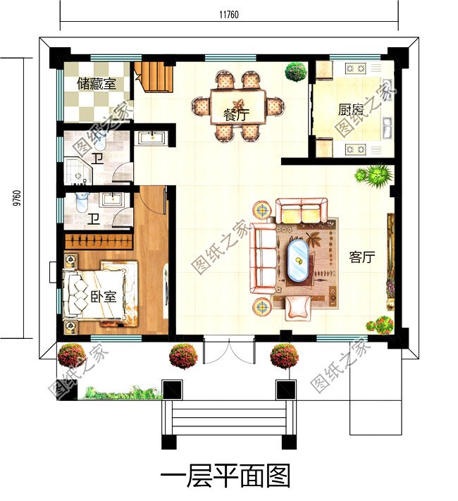 良心推薦，20款經(jīng)濟(jì)型農(nóng)村別墅圖紙，造價(jià)25萬(wàn)內(nèi)