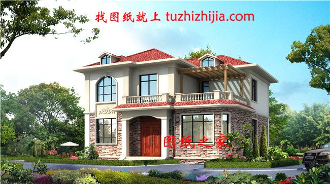 良心推薦，20款經(jīng)濟(jì)型農(nóng)村別墅圖紙，造價(jià)25萬(wàn)內(nèi)