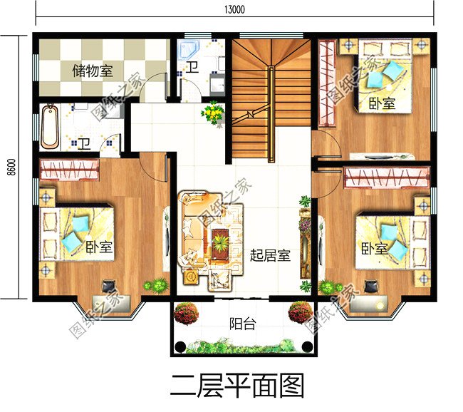 良心推薦，20款經(jīng)濟(jì)型農(nóng)村別墅圖紙，造價(jià)25萬(wàn)內(nèi)