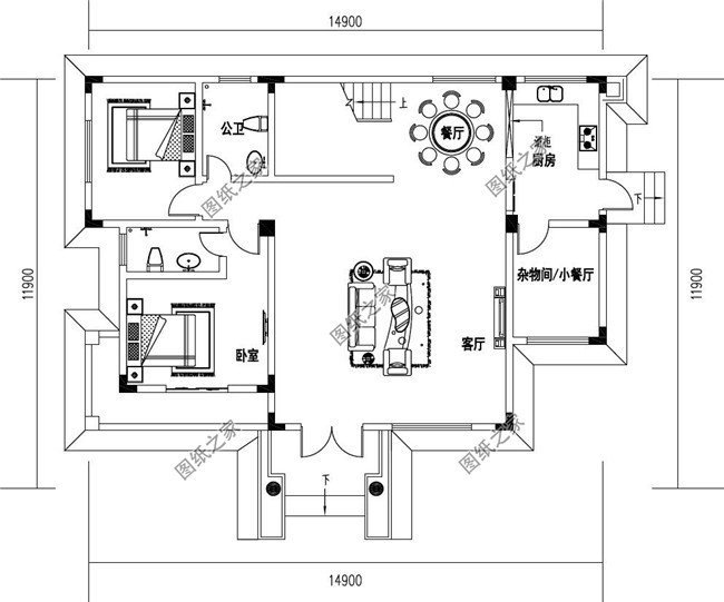 良心推薦，20款經(jīng)濟(jì)型農(nóng)村別墅圖紙，造價(jià)25萬(wàn)內(nèi)