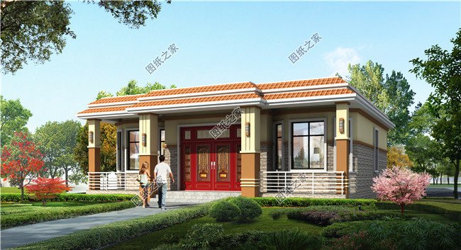 6套最漂亮的一層平房圖片【附設計方案】，忍不住推薦