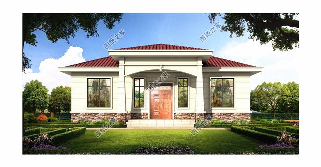 6套最漂亮的一層平房圖片【附設計方案】，忍不住推薦