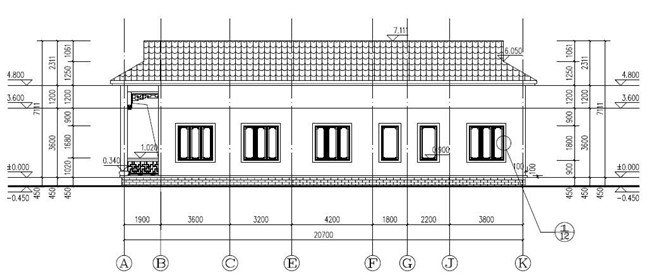 適合農村自建的現代一層三合院圖，秒殺一切洋樓別墅！