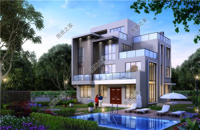 現(xiàn)代風格別墅外觀效果圖片大全，一次看個夠