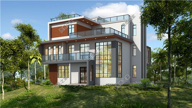 現(xiàn)代風格別墅外觀效果圖片大全，一次看個夠