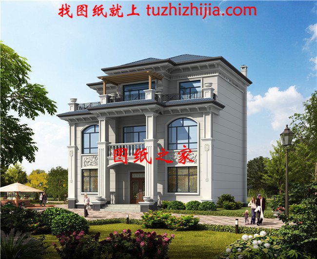 10款宅基地進深8米自建房設計圖，二層三層都有，一定有你喜歡的