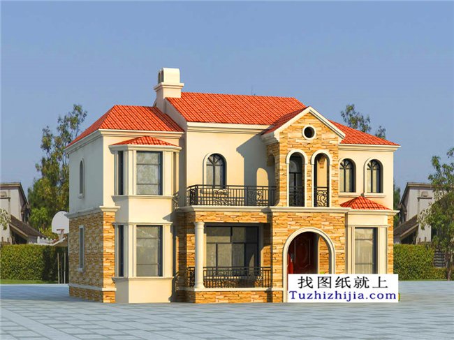 10款宅基地進深8米自建房設計圖，二層三層都有，一定有你喜歡的