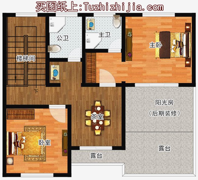 最受農村人喜歡的10套占地100平自建房設計圖