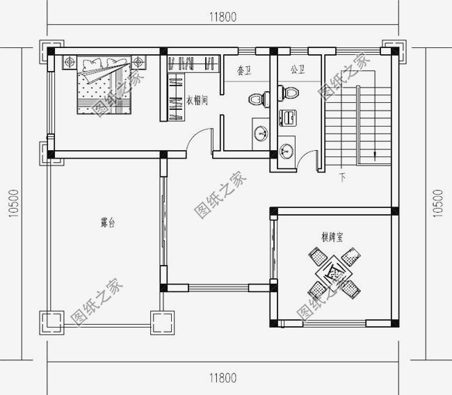 最受農村人喜歡的10套占地100平自建房設計圖