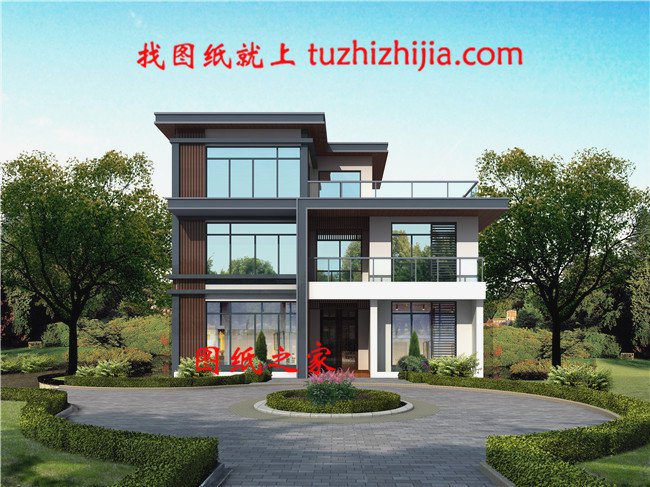 最受農村人喜歡的10套占地100平自建房設計圖