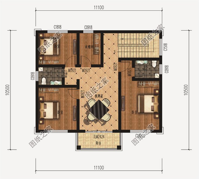 最受農村人喜歡的10套占地100平自建房設計圖