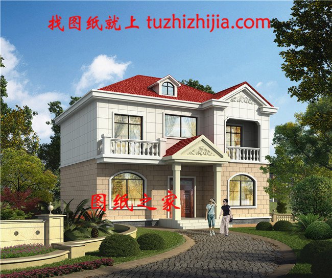 農村2層實用別墅，10X11米布局最適合農村生活！