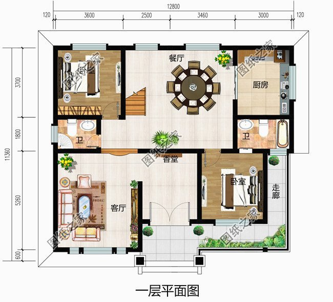 十款經典二層農村自建別墅戶型設計，你喜歡哪款呢？