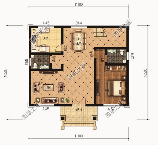 十款經典二層農村自建別墅戶型設計，你喜歡哪款呢？