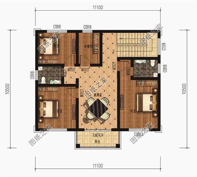 十款經典二層農村自建別墅戶型設計，你喜歡哪款呢？