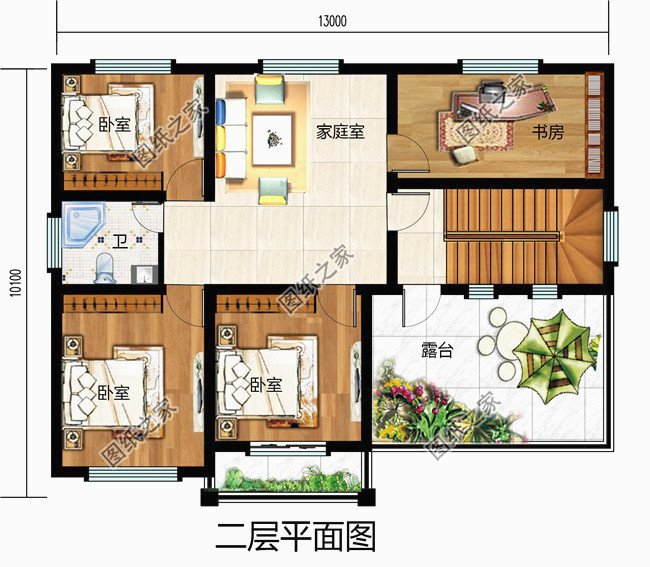 十款經典二層農村自建別墅戶型設計，你喜歡哪款呢？
