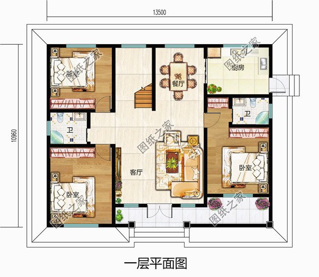 300套圖紙精選5款農村小別墅，2026年最款，建房一定要看