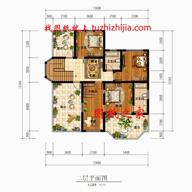 300套圖紙精選5款農村小別墅，2026年最款，建房一定要看