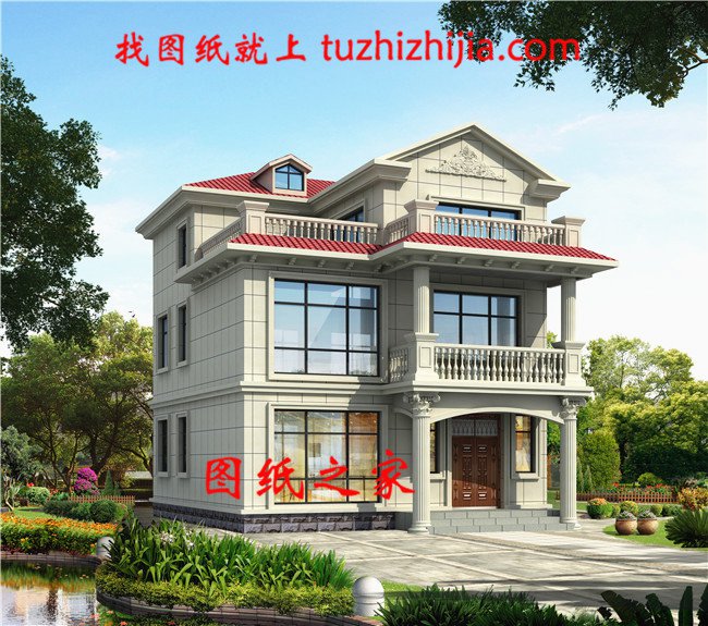 8X10米自建房，宅基地小卻設計出高大上，我看過最合理的設計