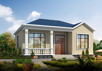 90平-100平小戶型一層三間平房農(nóng)村別墅設(shè)計(jì)圖方案戶型