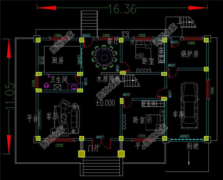 二層歐式別墅設計圖