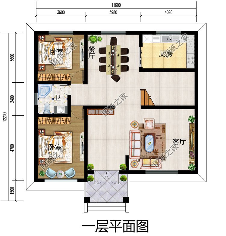 新中式120平米農村20萬元二層小樓圖,外觀柔和而雅致
