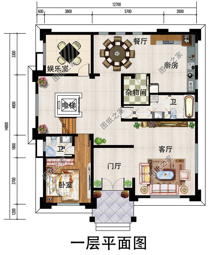 人氣頗高的三層新中式別墅方案，五種戶型，五種尺寸